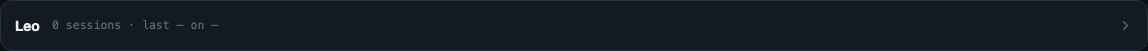 A driver's row collapsed, showing trend and goals badge